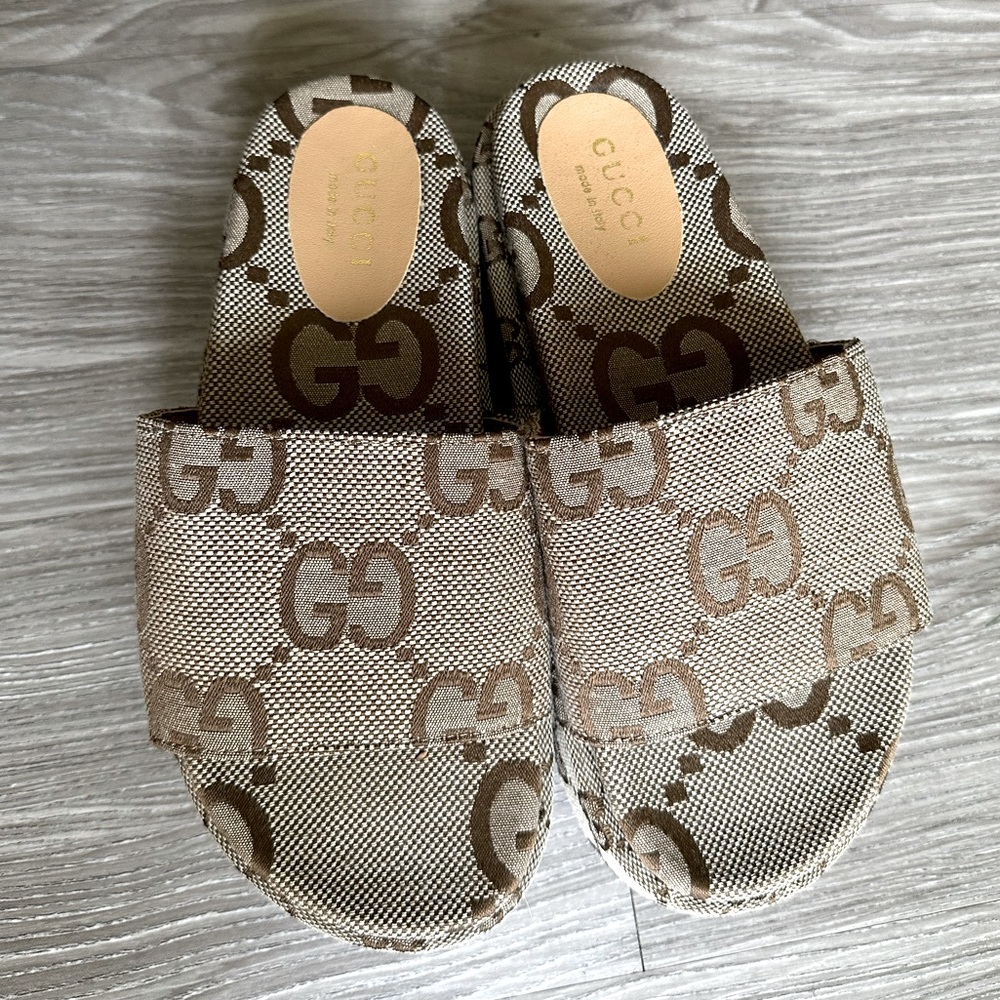 Gucci platform sandals